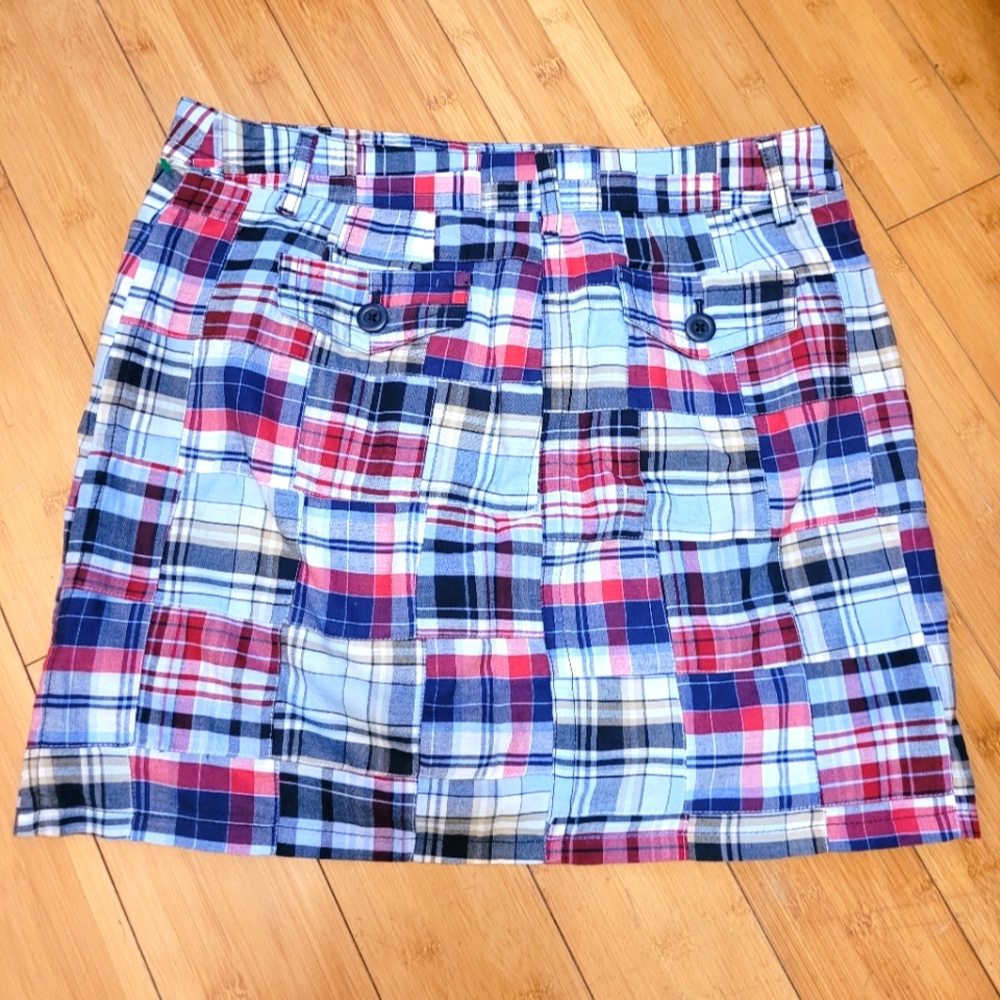 Loft Patchwork Mini Skirt - image 2